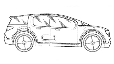 Fisker PEAR patent sketch